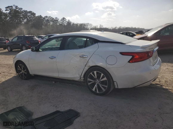 2017 Nissan Maxima SV with VIN 1N4AA6AP0HC449713, listed as a Copart auction lot 48988675 with 198,203 mi miles and Salvage Title. Bid and sale history available at carsss.com. Image 2.
