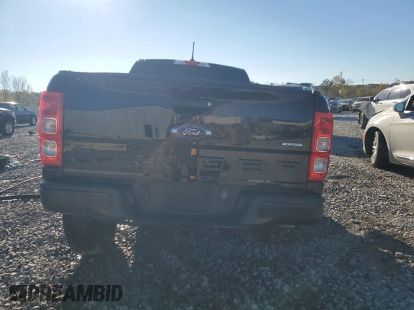 2019 Ford Ranger XL with VIN 1FTER1EHXKLA76391, listed as a Copart auction lot 81177614 with 43,585 mi miles and Salvage Title. Bid and sale history available at carsss.com. Image 6.