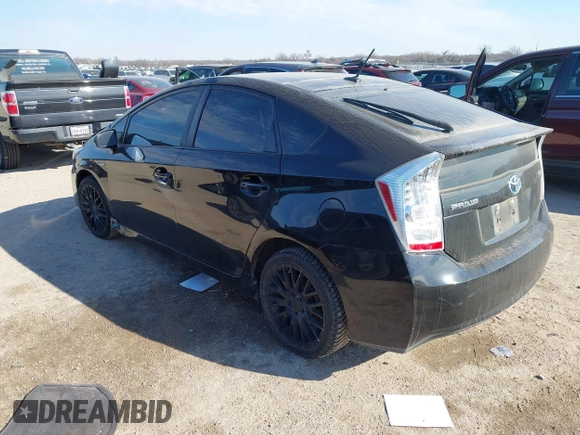 2010 Toyota Prius II with VIN JTDKN3DU1A0078846, listed as a IAAI auction lot 41303929 with 174,546 mi miles. Bid and sale history available at carsss.com. Image 3.