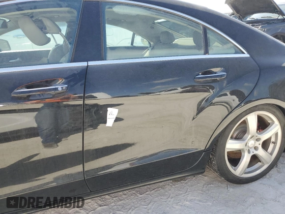 2012 Mercedes-Benz CLS-Class CLS 550 with VIN WDDLJ7DB4CA017077, listed as a Copart auction lot 76422154 with 0 mi miles and Salvage Title. Bid and sale history available at carsss.com. Image 12.