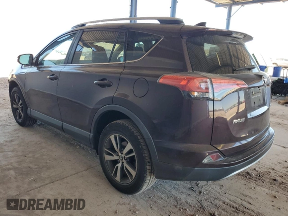 2018 Toyota RAV4 XLE with VIN 2T3WFREV4JW501665, listed as a Copart auction lot 58071805 with 47,777 mi miles and Salvage title. Bid and sale history available at DreamBid. Image 2.