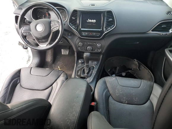 2021 Jeep Cherokee Limited with VIN 1C4PJMDX8MD184726, listed as a Copart auction lot 57067075 with Not provided miles and Salvage title. Bid and sale history available at DreamBid. Image 8.