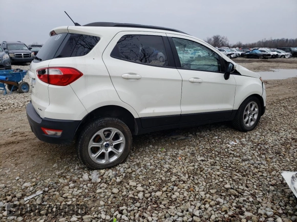 2019 Ford EcoSport SE z VIN MAJ6S3GL2KC283093, wystawiony jako Copart lot #84455354 z przebiegiem Nie podano mil oraz Nie do naprawy • Non repairable. Historia ofert i sprzedaży dostępna na DreamBid. Obrazek 3.
