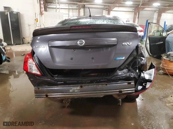 2015 Nissan Versa S Plus with VIN 3N1CN7AP0FL838904, listed as a Copart auction lot 44571925 with 0 mi miles and Clean Title. Bid and sale history available at carsss.com. Image 6.