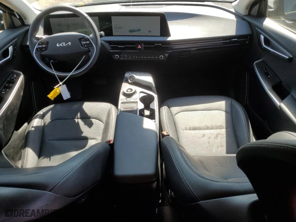 2023 Kia EV6 Wind with VIN KNDC34LA0P5150347, listed as a Copart auction lot 50260525 with 18,320 mi miles and Salvage Title. Bid and sale history available at carsss.com. Image 8.