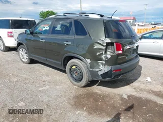 2011 Kia Sorento LX with VIN 5XYKT4A26BG152191, listed as a IAAI auction lot 42257365 with 198,595 mi miles and . Bid and sale history available at DreamBid. Image 3.