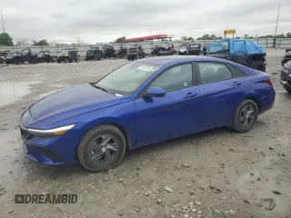 2024 Hyundai Elantra SE z VIN KMHLL4DG5RU659678, wystawiony jako Copart lot #55801785 z przebiegiem 3 319 mil mil oraz Szkoda całkowita • Salvage title. Historia ofert i sprzedaży dostępna na DreamBid. Obrazek 1.