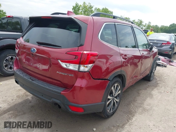2020 Subaru Forester Limited with VIN JF2SKAUC3LH473668, listed as a IAAI auction lot 42458776 with 73,800 mi miles and . Bid and sale history available at DreamBid. Image 4.