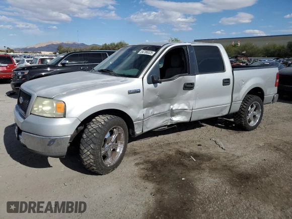 2005 Ford F-150 XLT with VIN 1FTRW12W35KC32505, listed as a Copart auction lot 54786525 with 149,614 mi miles and Salvage title. Bid and sale history available at DreamBid. Image 1.