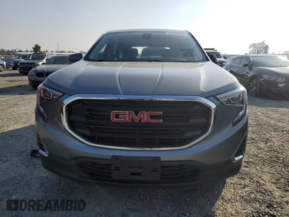 2020 GMC Terrain SLE with VIN 3GKALMEV7LL294905, listed as a Copart auction lot 43029265 with 47,843 mi miles and Salvage Title. Bid and sale history available at DreamBid. Image 5.