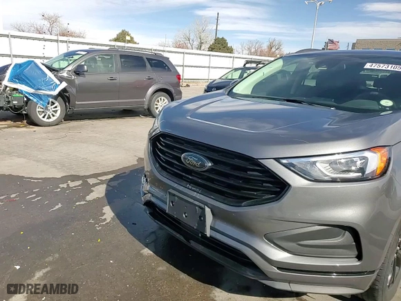 2022 Ford Edge SE with VIN 2FMPK4G94NBB00592, listed as a Copart auction lot 47573105 with 36,549 mi miles and Salvage Title. Bid and sale history available at carsss.com. Image 14.