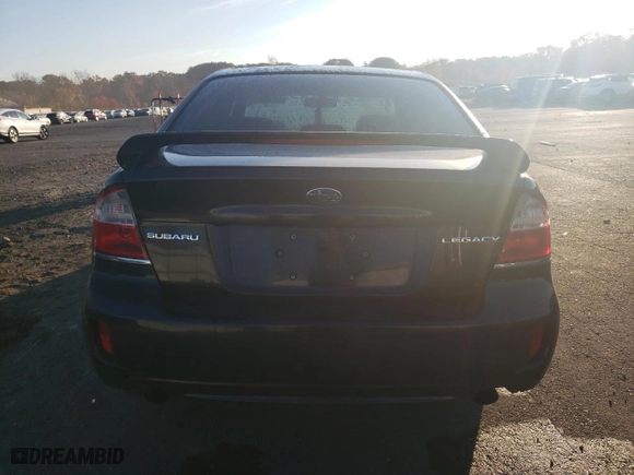 2008 Subaru Legacy (Natl) Special Edition with VIN 4S3BL616087223180, listed as a Copart auction lot 77163644 with 196,223 mi miles and Salvage Title. Bid and sale history available at carsss.com. Image 6.