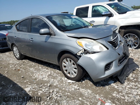 2012 Nissan Versa SV with VIN 3N1CN7AP7CL823263, listed as a Copart auction lot 67866454 with 210,196 mi miles and Salvage Title. Bid and sale history available at carsss.com. Image 4.