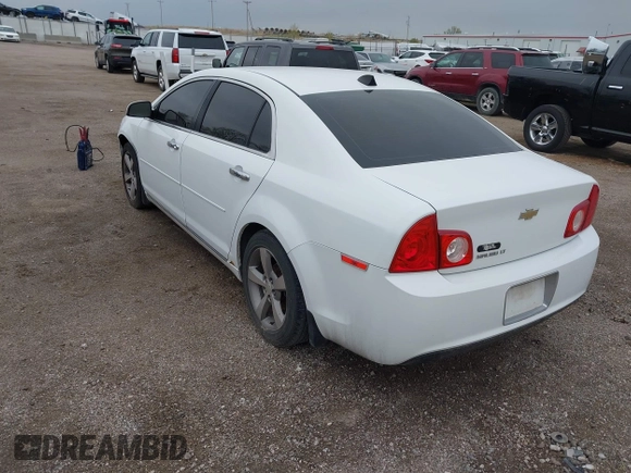 2012 Chevrolet Malibu 1LT with VIN 1G1ZC5E03CF214530, listed as a IAAI auction lot 42047209 with 157,915 mi miles and . Bid and sale history available at DreamBid. Image 3.