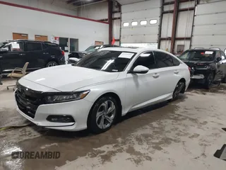 2018 Honda Accord EX-L z VIN 1HGCV2F51JA033938, wystawiony jako IAAI lot #41944566 z przebiegiem 65 401 mil mil oraz . Historia ofert i sprzedaży dostępna na DreamBid. Obrazek 2.