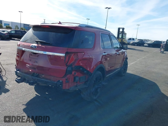 2018 Ford Explorer Platinum with VIN 1FM5K8HT9JGC28564, listed as a IAAI auction lot 41410150 with 56,189 mi miles and . Bid and sale history available at DreamBid. Image 4.