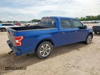 2018 Ford F-150 XL with VIN 1FTEW1CP3JKC81428, listed as a Copart auction lot 58023135 with 162,533 mi miles and Salvage title. Bid and sale history available at DreamBid. Image 3.