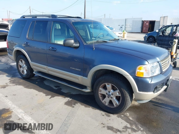 2005 Ford Explorer Eddie Bauer with VIN 1FMDU74W65UA91963, listed as a IAAI auction lot 42754843 with 240,676 mi miles and . Bid and sale history available at DreamBid. Image 1.
