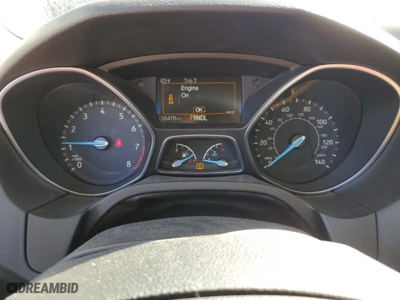 2016 Ford Focus SE with VIN 1FADP3F25GL322171, listed as a Copart auction lot 75740974 with 55,478 mi miles and Salvage Title. Bid and sale history available at carsss.com. Image 9.