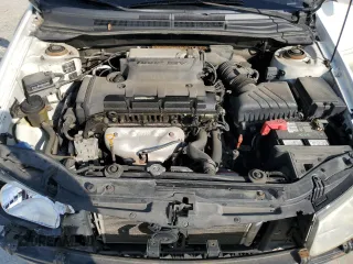 2009 Kia Spectra EX with VIN KNAFE221295654167, listed as a Copart auction lot 53377745 with 131,266 mi miles and Salvage Title. Bid and sale history available at DreamBid. Image 11.