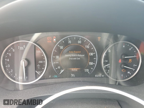 2017 Buick LaCrosse Premium with VIN 1G4ZR5SS0HU209425, listed as a Copart auction lot 62169965 with 83,250 mi miles and Salvage title. Bid and sale history available at DreamBid. Image 9.