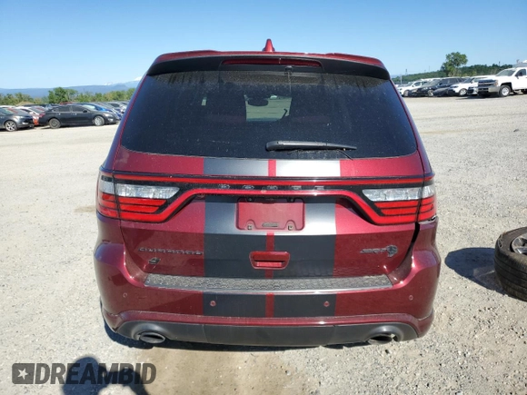 2021 Dodge Durango SRT Hellcat с VIN 1C4SDJH93MC606015, выставлен на аукционе Copart как лот 53331355 с пробегом Не указан миль и Списание • Salvage title. История ставок и продаж доступна на DreamBid. Изображение 6.