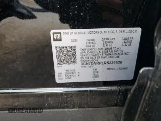 2024 Chevrolet Equinox EV RS z VIN 3GN7DNRP1RS239635, wystawiony jako Copart lot #82921244 z przebiegiem 5 063 mil mil oraz Szkoda całkowita • Salvage title. Historia ofert i sprzedaży dostępna na DreamBid. Obrazek 12.