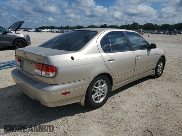 2002 Infiniti G20 Luxury z VIN JNKCP11A12T501940, wystawiony jako Copart lot #74041014 z przebiegiem Nie podano mil oraz Szkoda całkowita • Salvage title. Historia ofert i sprzedaży dostępna na DreamBid. Obrazek 3.