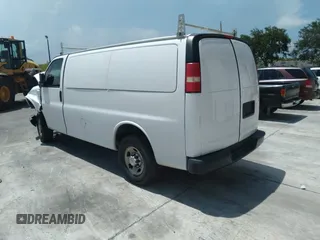 2011 Chevrolet Express Cargo with VIN 1GCWGFBA7B1100172, listed as a IAAI auction lot 36996821 with Not provided miles and . Bid and sale history available at DreamBid. Image 3.
