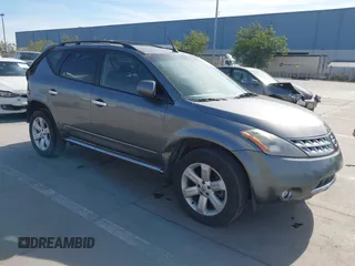 2006 Nissan Murano SL with VIN JN8AZ08T16W429490, listed as a IAAI auction lot 41890192 with 162,332 mi miles and . Bid and sale history available at carsss.com. Image 1.
