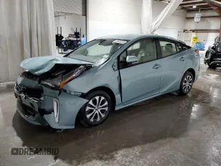2020 Toyota Prius LE with VIN JTDL9RFU3L3022109, listed as a Copart auction lot 63606335 with 28,592 mi miles and Salvage title. Bid and sale history available at DreamBid. Image 1.