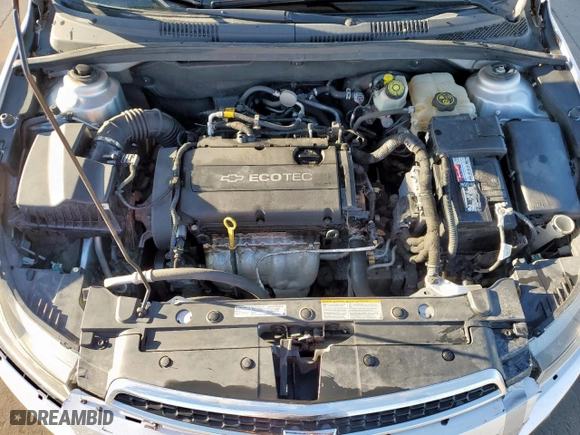 2014 Chevrolet Cruze LS with VIN 1G1PA5SH0E7487221, listed as a Copart auction lot 48342245 with 134,240 mi miles and Salvage Title. Bid and sale history available at carsss.com. Image 11.