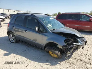 2008 Suzuki SX4 with VIN JS2YB413685104588, listed as a Copart auction lot 74304284 with 175,483 mi miles and Salvage Title. Bid and sale history available at carsss.com. Image 4.