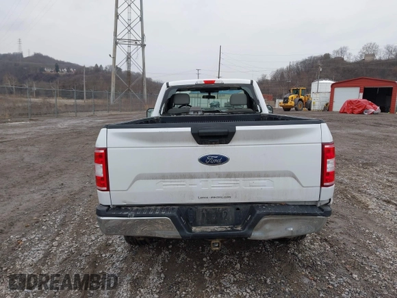 2019 Ford F-150 XL with VIN 1FTMF1EBXKKE23997, listed as a IAAI auction lot 41571221 with 53,964 mi miles and . Bid and sale history available at DreamBid. Image 17.