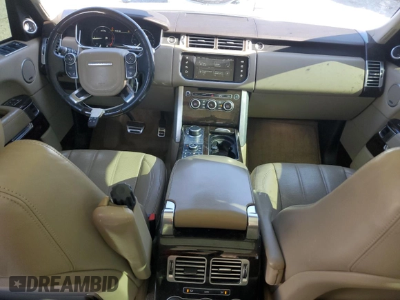 2016 Land Rover Range Rover HSE z VIN SALGS2KF7GA244473, wystawiony jako Copart lot #50441615 z przebiegiem 98 696 mil mil oraz Szkoda całkowita • Salvage title. Historia ofert i sprzedaży dostępna na DreamBid. Obrazek 8.