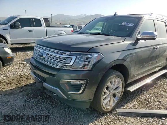 2018 Ford Expedition Max Platinum with VIN 1FMJK1MTXJEA07269, listed as a Copart auction lot 56578775 with 119,004 mi miles and Salvage title. Bid and sale history available at DreamBid. Image 14.