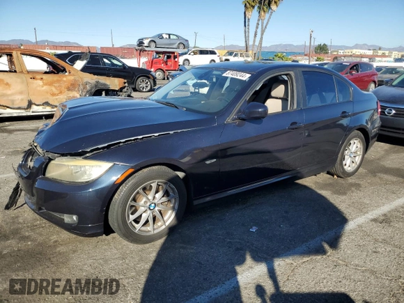 2010 BMW 3 Series 328i with VIN WBAPH5G56ANM69990, listed as a Copart auction lot 87409244 with 111,058 mi miles and Salvage Title. Bid and sale history available at DreamBid. Image 1.
