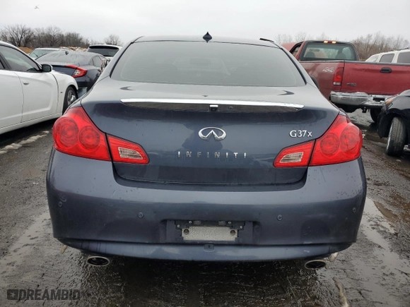 2010 Infiniti G37 Sedan x with VIN JN1CV6AR1AM455323, listed as a Copart auction lot 44380735 with NaN miles and Salvage Title. Bid and sale history available at carsss.com. Image 6.