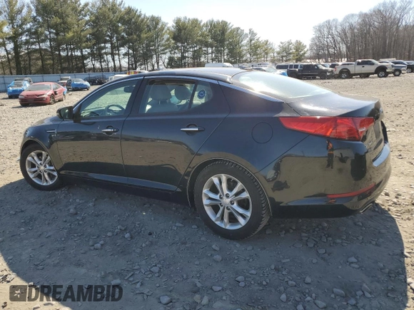 2013 Kia Optima EX with VIN 5XXGN4A7XDG247548, listed as a Copart auction lot 48567965 with Not Provided miles and Salvage Title. Bid and sale history available at carsss.com. Image 2.