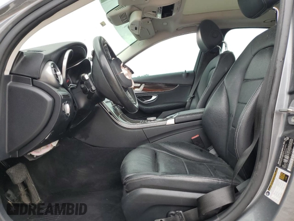2017 Mercedes-Benz C 300 with VIN 55SWF4KB7HU197422, listed as a Copart auction lot 55016885 with 106,064 mi miles and Non repairable. Bid and sale history available at DreamBid. Image 7.