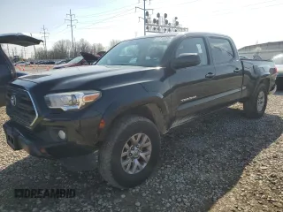 2016 Toyota Tacoma SR5 with VIN 3TMDZ5BN8GM005998, listed as a Copart auction lot 51315895 with 150,152 mi miles and Salvage Title. Bid and sale history available at carsss.com. Image 1.