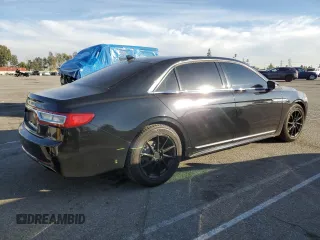 2018 Lincoln Continental Select with VIN 1LN6L9SKXJ5610363, listed as a Copart auction lot 41409155 with 74,996 mi miles and Clean Title. Bid and sale history available at carsss.com. Image 3.