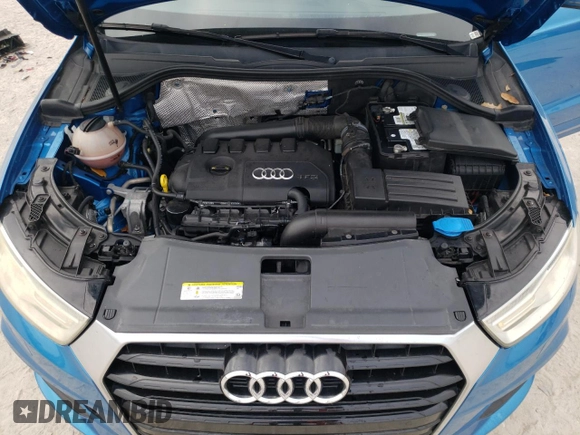 2016 Audi Q3 Premium Plus with VIN WA1BFCFS4GR007762, listed as a Copart auction lot 88314735 with 58,199 mi miles and Salvage title. Bid and sale history available at DreamBid. Image 13.