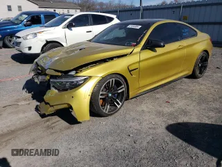 2018 BMW M4 with VIN WBS4Y9C53JAA92542, listed as a Copart auction lot 47454984 with 60,783 mi miles and Salvage Title. Bid and sale history available at carsss.com. Image 1.