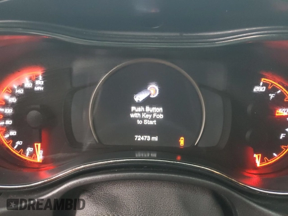 2018 Dodge Durango SRT with VIN 1C4SDJGJ4JC255459, listed as a Copart auction lot 84841844 with 72,473 mi miles and Salvage Title. Bid and sale history available at DreamBid. Image 9.