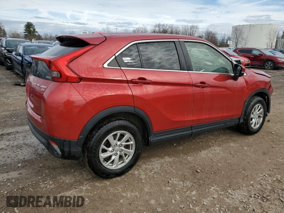 2018 Mitsubishi Eclipse Cross ES with VIN JA4AT3AA0JZ048738, listed as a Copart auction lot 52024325 with 67,810 mi miles and Salvage title. Bid and sale history available at DreamBid. Image 3.
