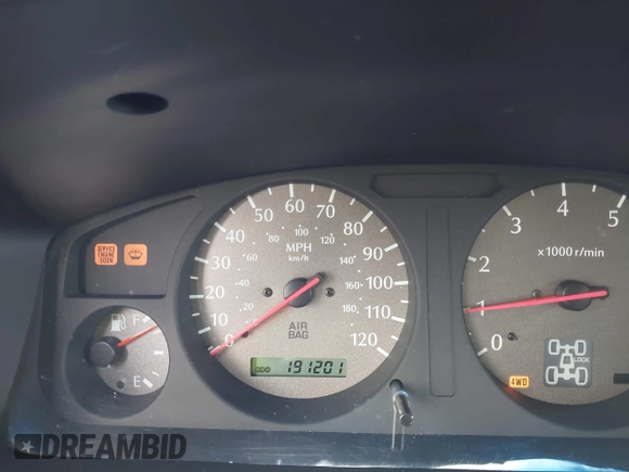 2000 Infiniti QX4 with VIN JNRAR07Y8YW081943, listed as a IAAI auction lot 41996017 with 191,201 mi miles and . Bid and sale history available at DreamBid. Image 7.