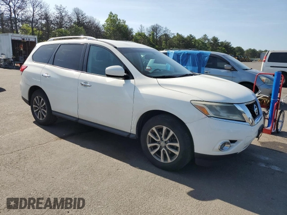 2015 Nissan Pathfinder SL with VIN 5N1AR2MM0FC686272, listed as a Copart auction lot 62214005 with 113,937 mi miles and Clean title. Bid and sale history available at DreamBid. Image 4.
