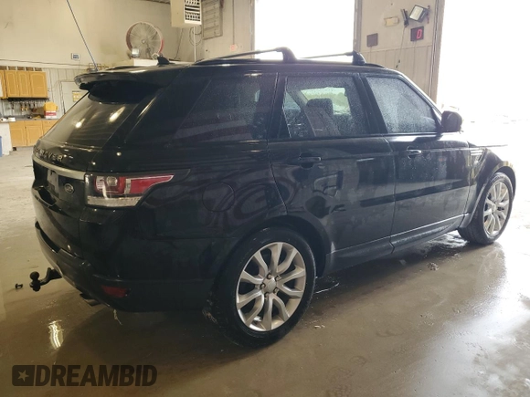 2016 Land Rover Range Rover Sport V6 HSE with VIN SALWR2PF9GA653638, listed as a Copart auction lot 50722635 with 177,555 mi miles and Clean Title. Bid and sale history available at carsss.com. Image 3.