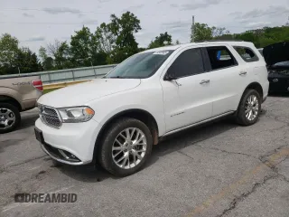 2015 Dodge Durango Citadel с VIN 1C4RDJEG9FC710335, выставлен на аукционе Copart как лот 54588985 с пробегом 122 351 миль миль и Списание • Salvage title. История ставок и продаж доступна на DreamBid. Изображение 1.
